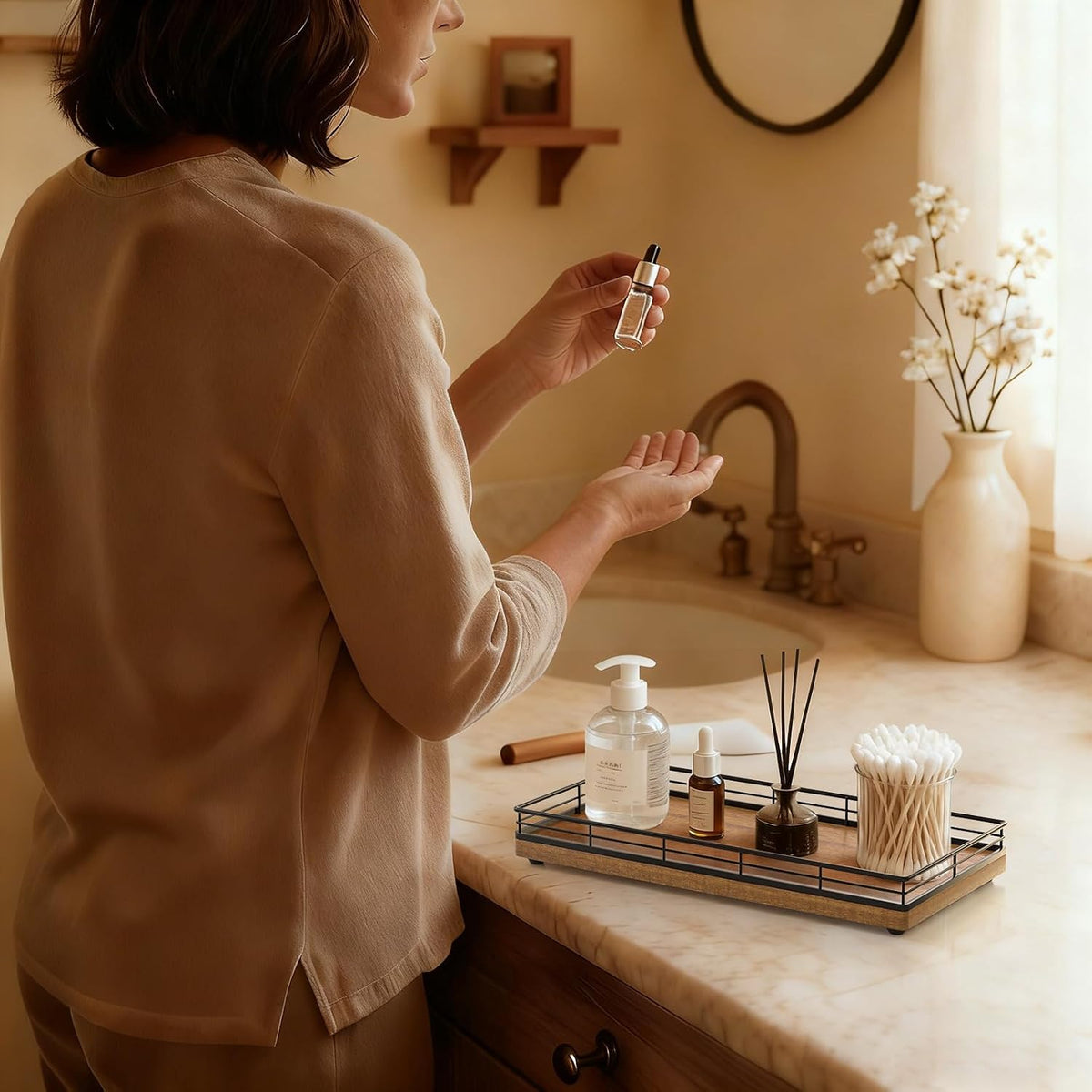 Bathroom Tray